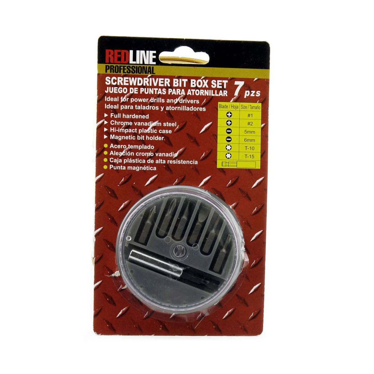 KARSON - Set Brocas 7 Piezas Redline