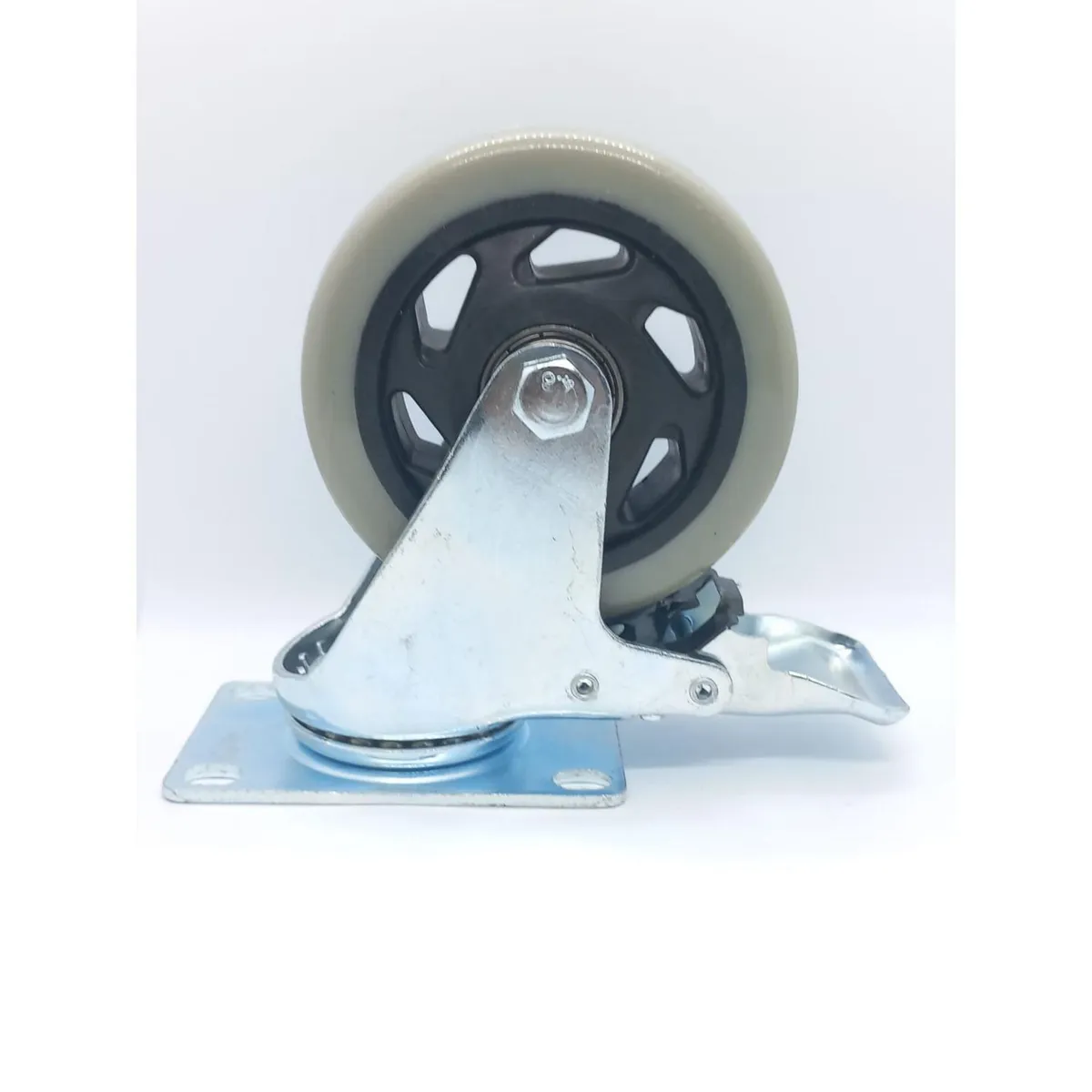 JET - Rueda Móvil 4" Gris 100 kg.