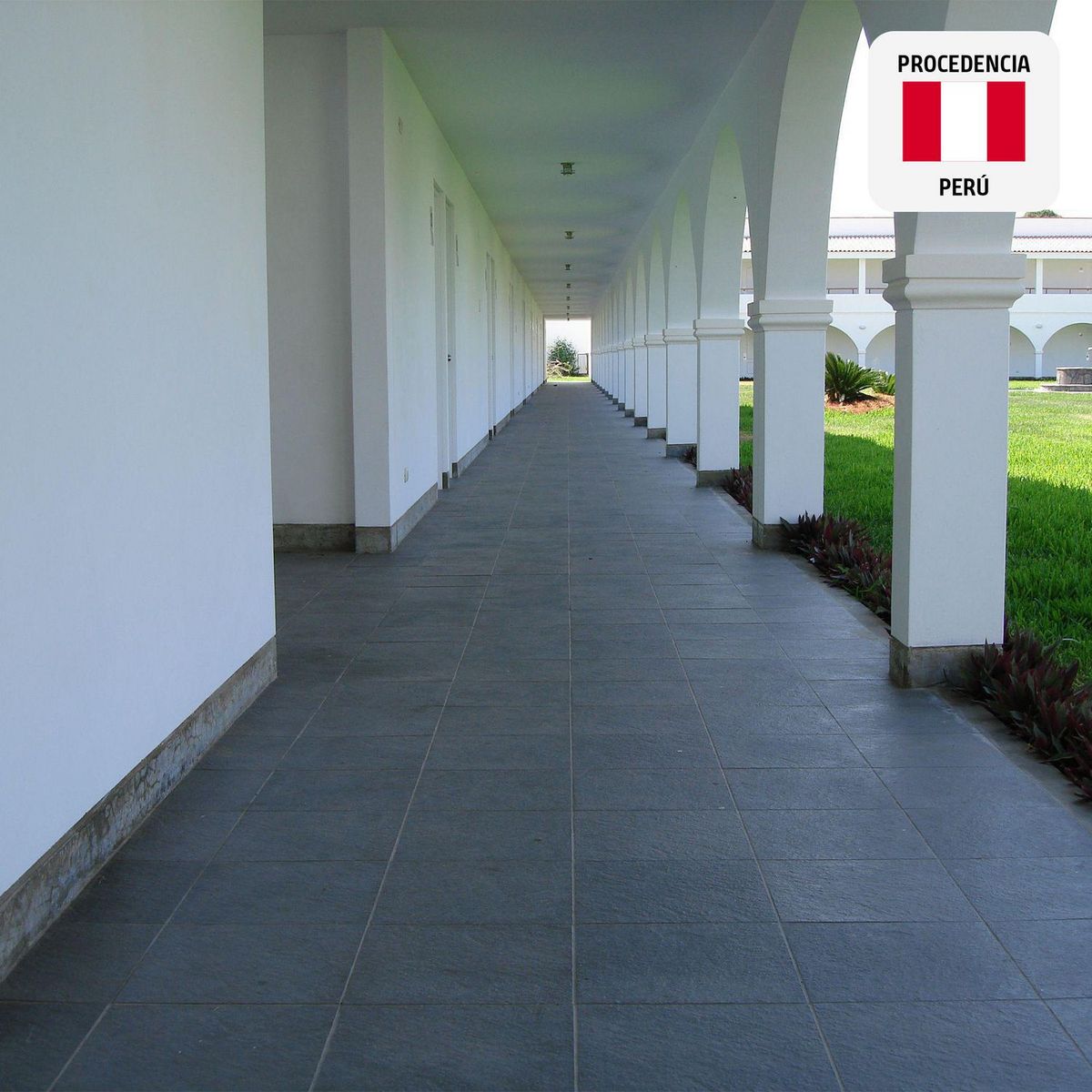 Piedra Torreón Negro 33x33cm 0,22m2, marca SPAZIO - Foto Principal