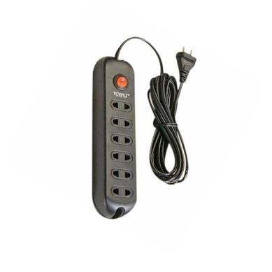 Extensin 6 Tomas Universal 5 Metros Negro