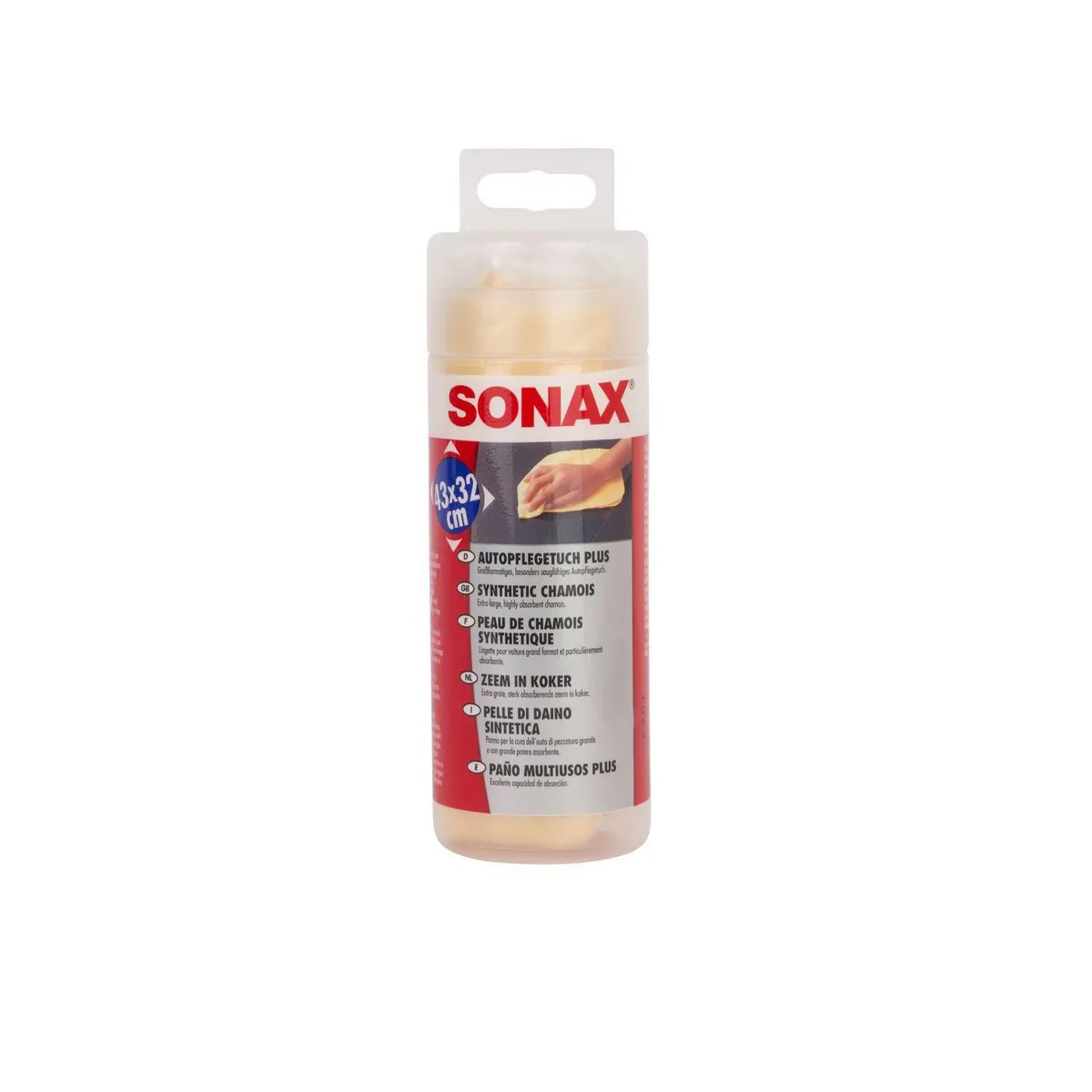 SONAX - Paño de Gamuza Sonax Multiusos Plus