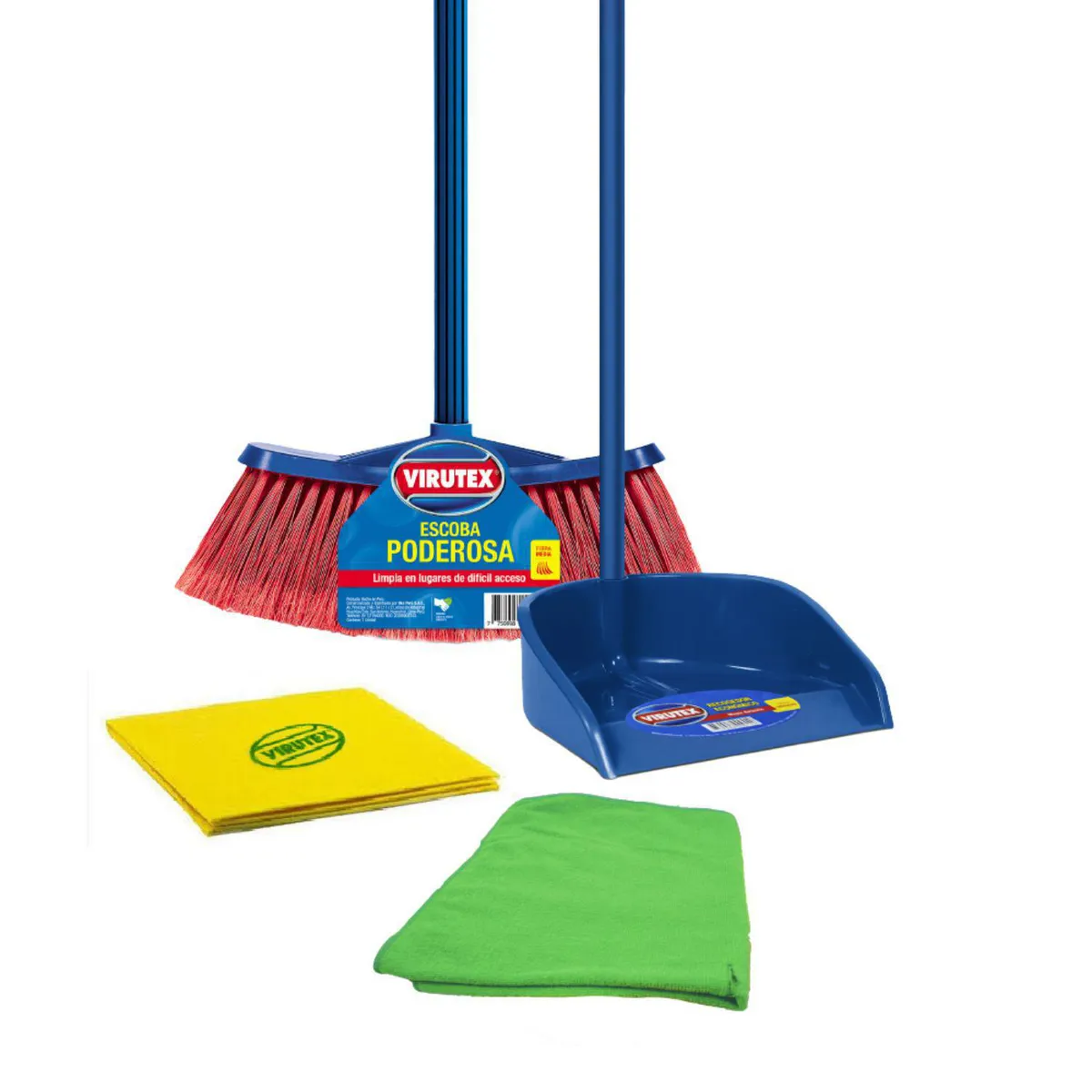 VIRUTEX - Combo limpieza doméstica