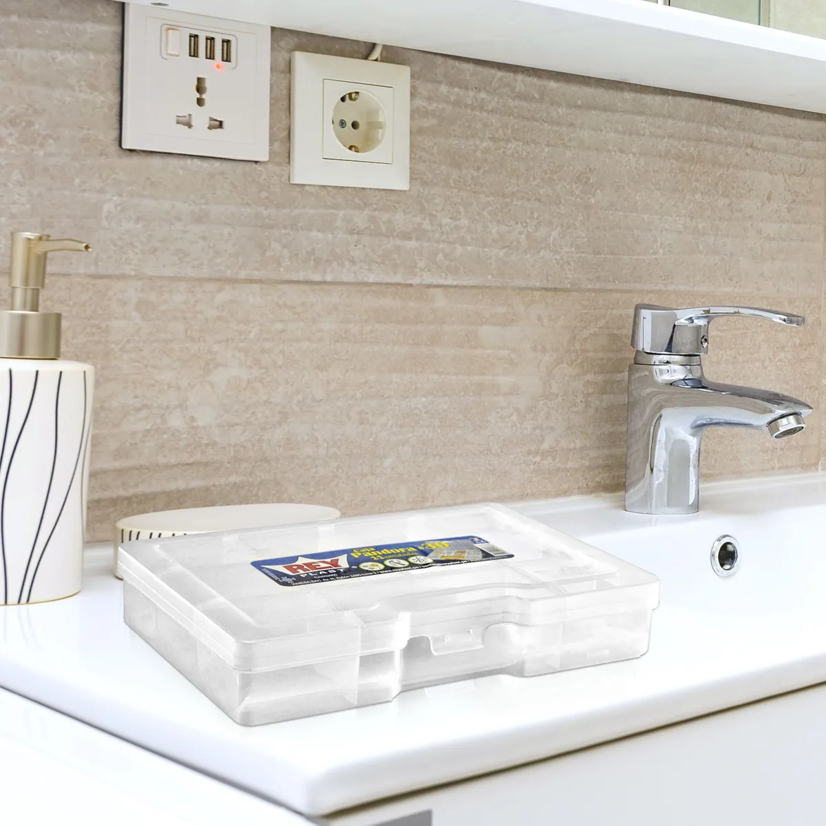 REYPLAST - Caja Organizadora de Plastico Pandora Reyplast #30