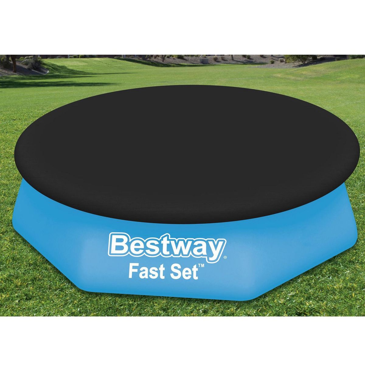 BESTWAY - Cobertor de Piscina Fast Set 2.44m
