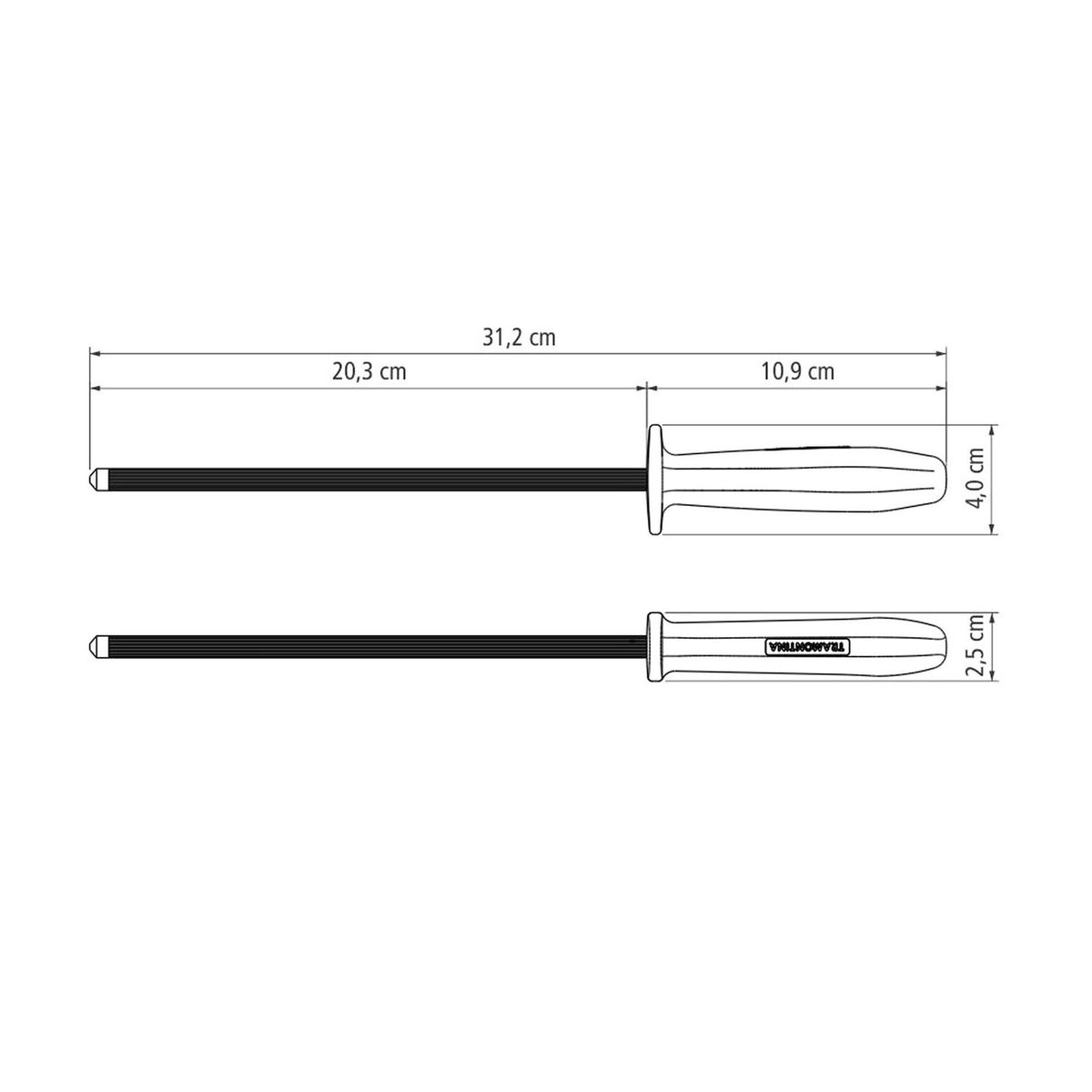 TRAMONTINA - Chaira ultracorte 8''