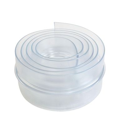 Burlete Adhesivo Transparente 1 m. x 4 cm.
