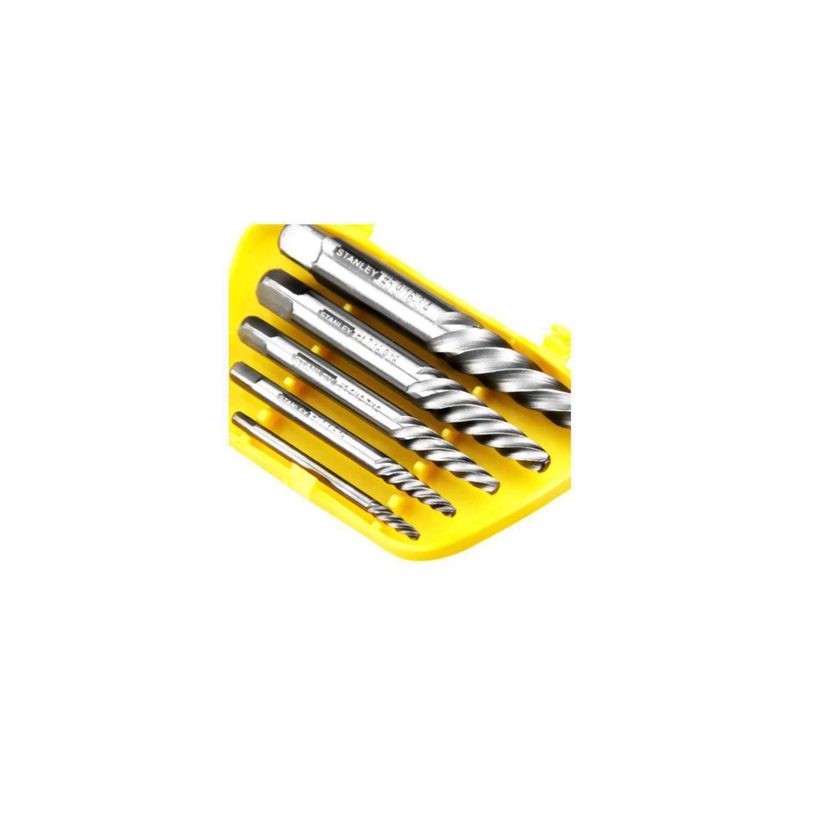 STANLEY - Juego Extractor De Tornillos Acero 5 Piezas Stanley