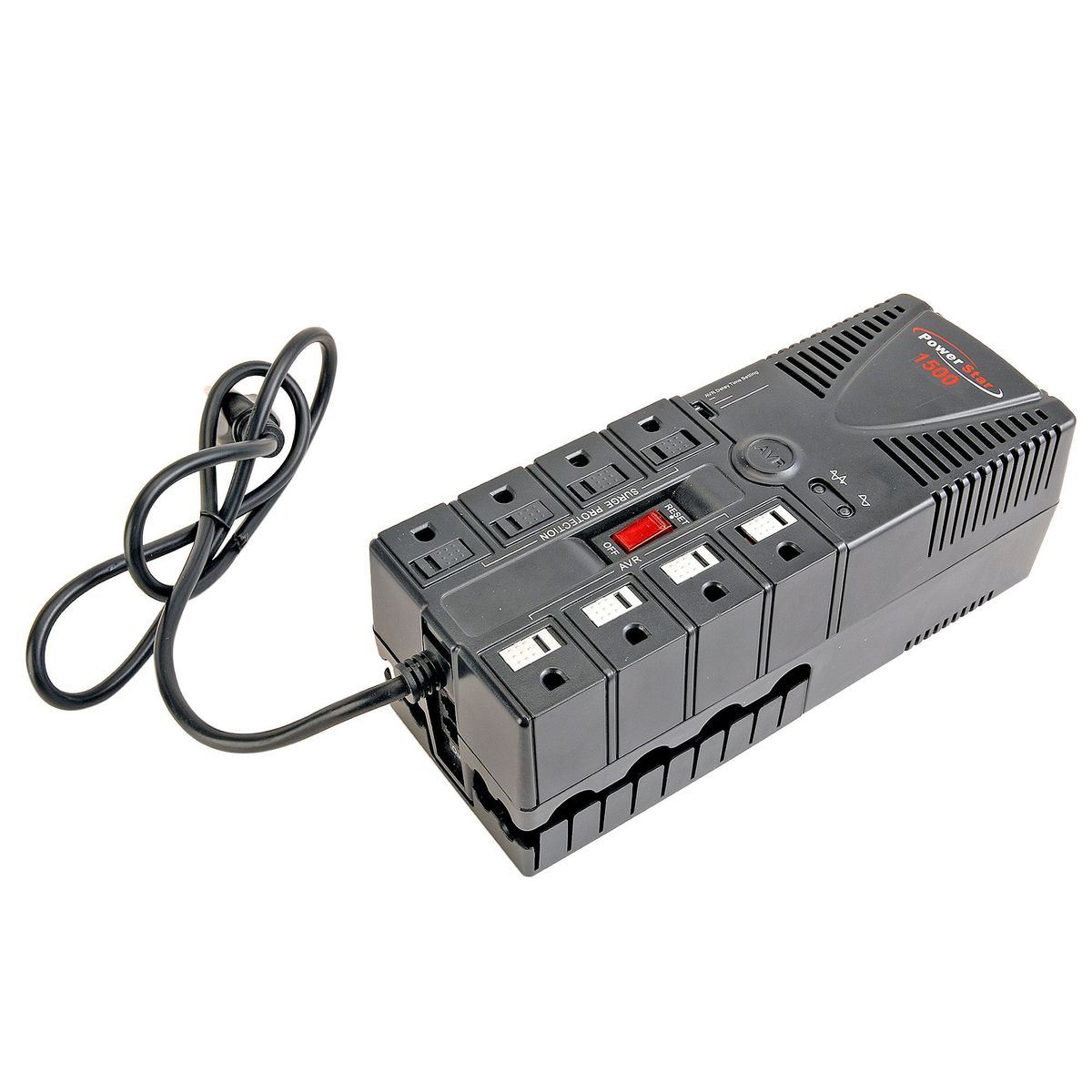 APOLLO - Estabilizador 8 Tomas 1500VA 1200W