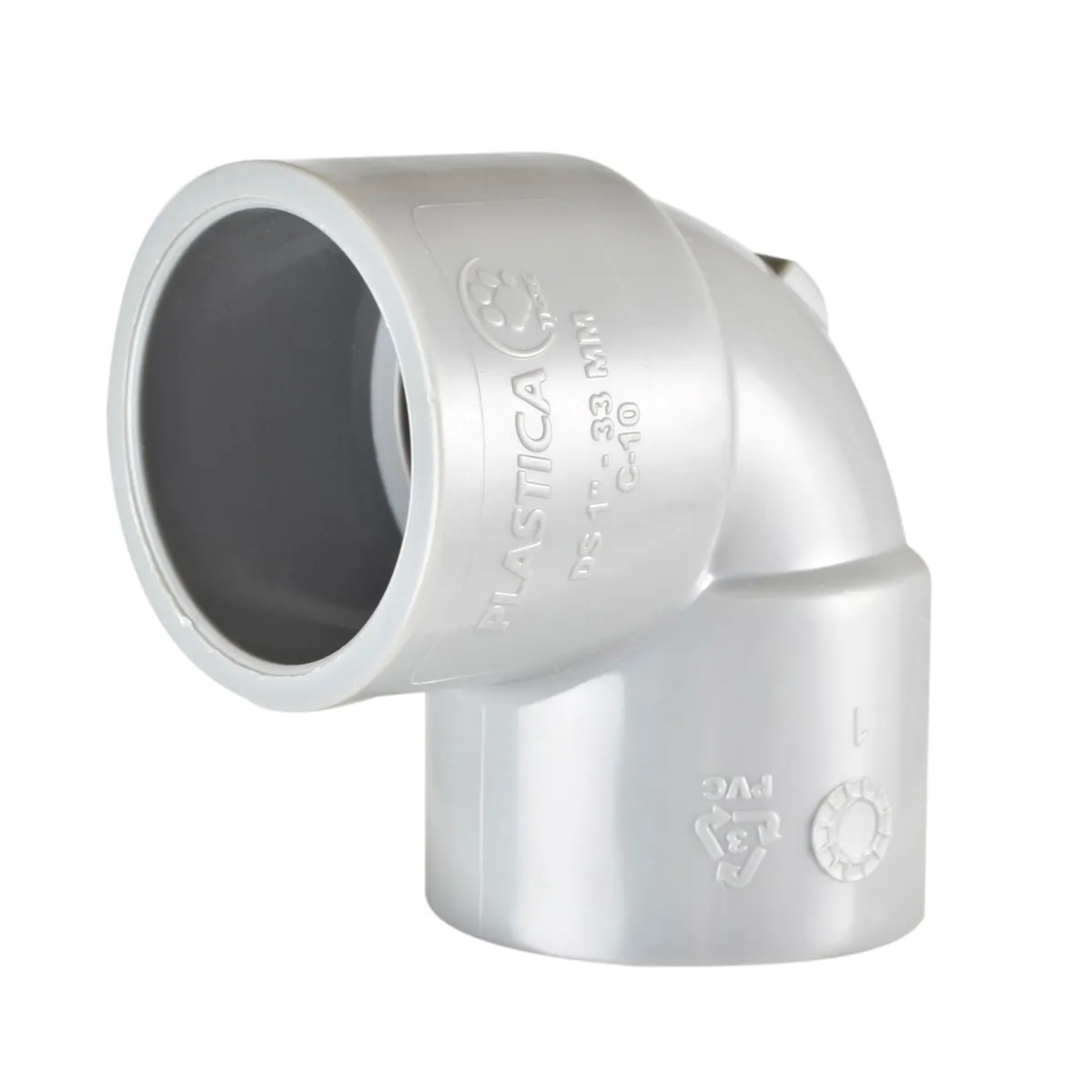 PLASTICA - Codo PVC 1" 90° Plastica SP