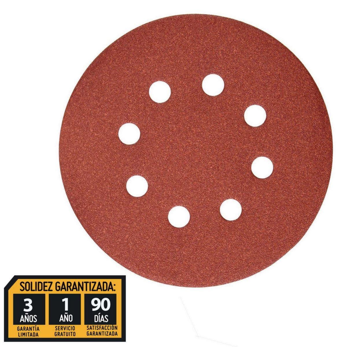 DEWALT - Disco Lija 5" Grano 80 Pack x 5 unid.