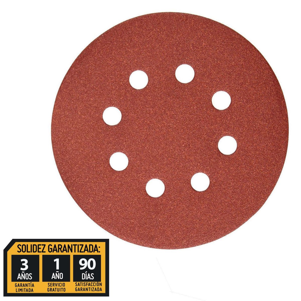 DEWALT - Disco Lija 5" Grano 80 Pack x 5 unid.