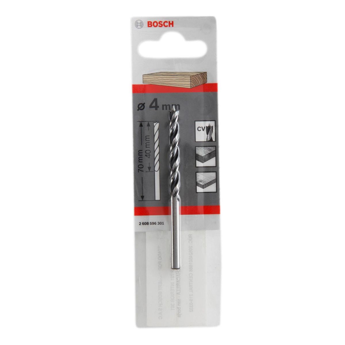 BOSCH - Broca para Madera 4 mm Bosch