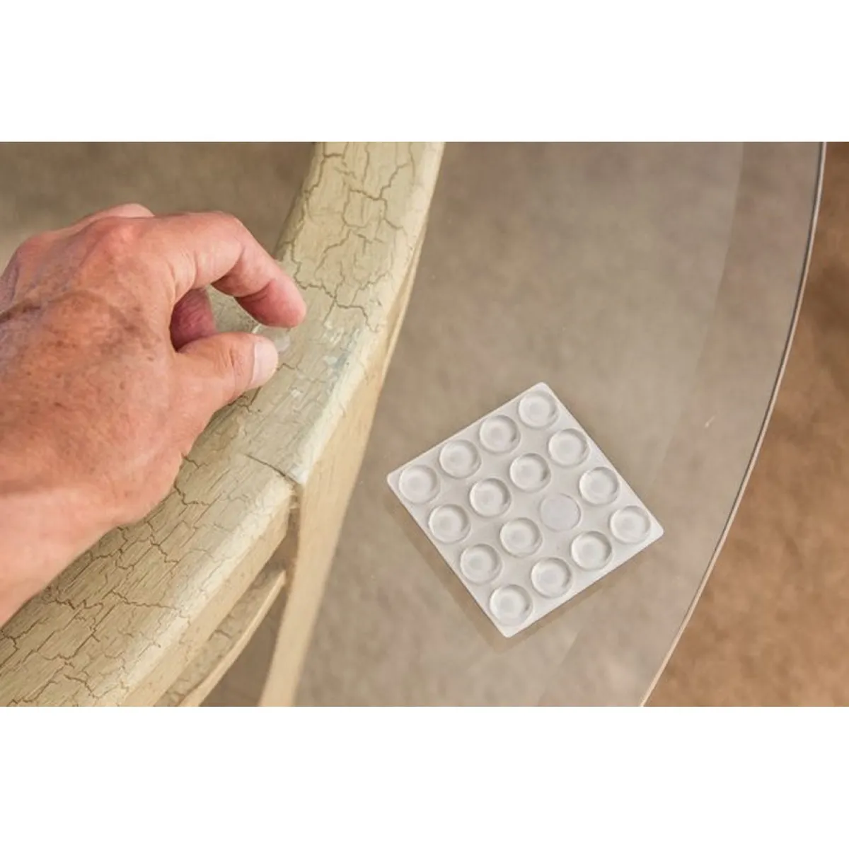 FIXSER - Bumper Adhesivo 12 mm. x 20 unid.