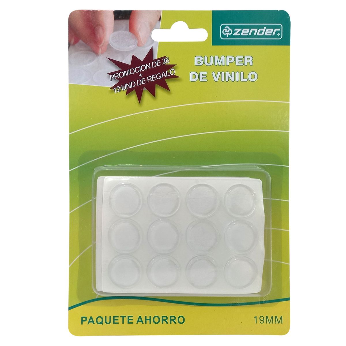 FIXSER - Bumper Adhesivo 9 mm. x 48 unid.