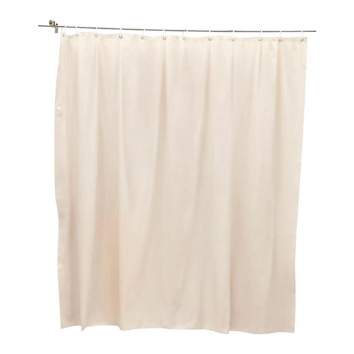 PITUKASA - Cortina de baño Beige 180x180cm