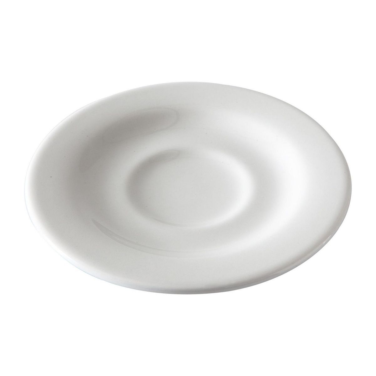 CORONA - Plato de Café Blanco Actualité 13cm