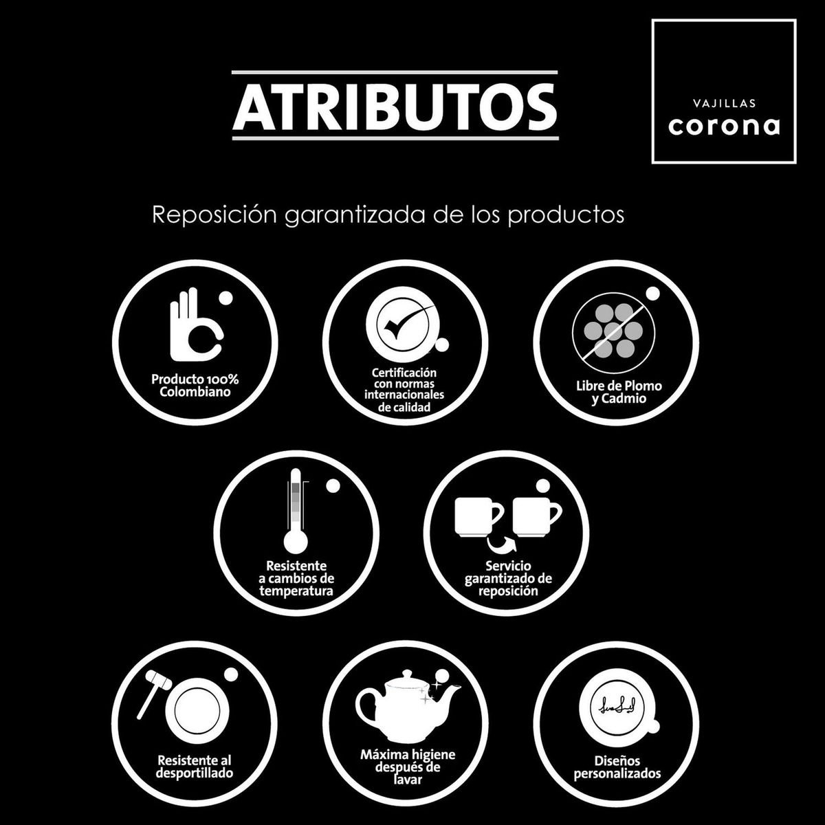 CORONA - Plato de Café Blanco Actualité 13cm