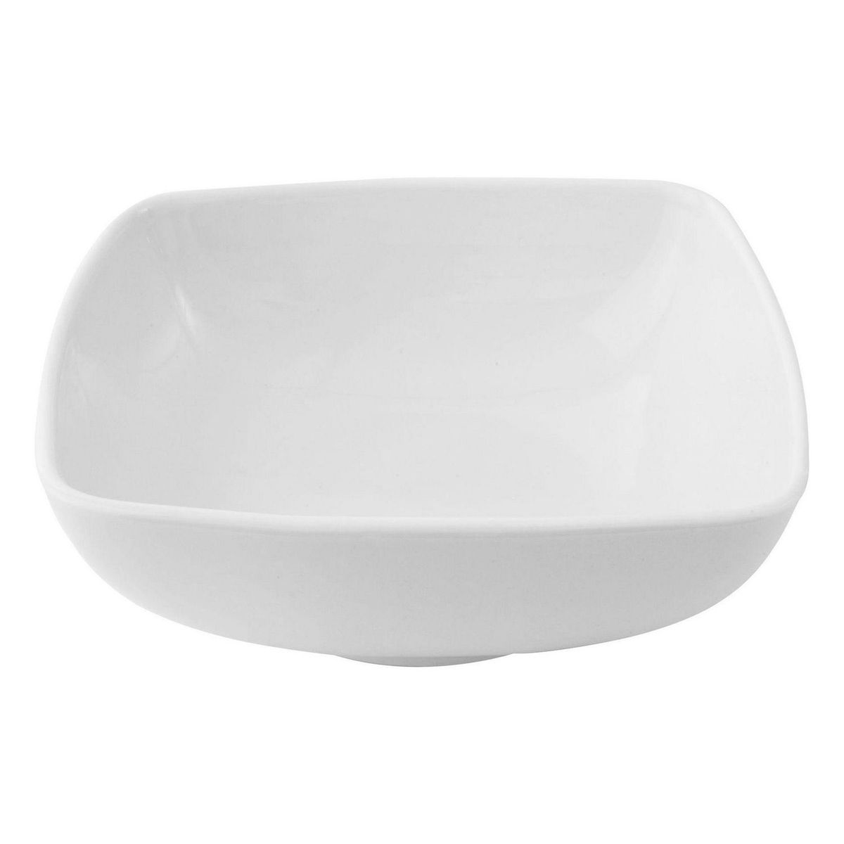 CORONA - Plato hondo cuadrado blanco Actualité 17.5cm