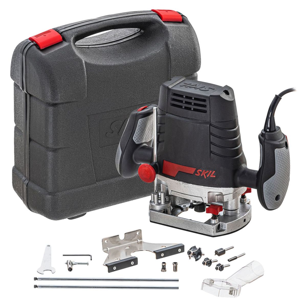SKIL - Fresadora Ruteadora Eléctrica 1100W + Maletín Skil