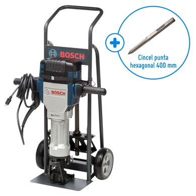 Martillo Demoledor Hexagonal 2000W GSH 27 VC + Cincel punta hexagonal 400 mm