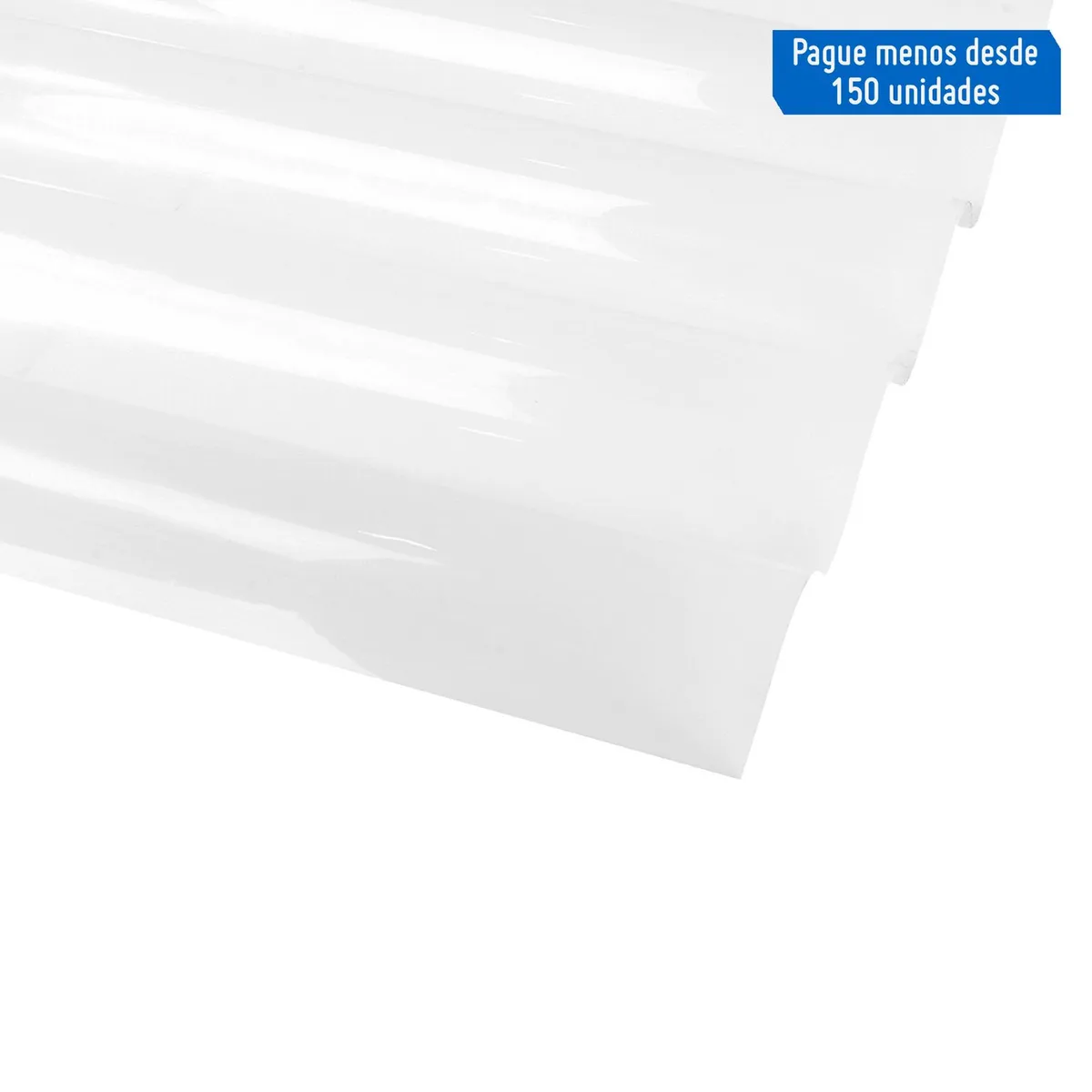 FIBRAFORTE - Techo Polipropileno 1.1x3.05mx1.2mm Fibraforte 177 Blanco