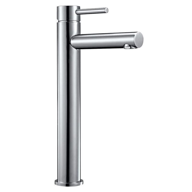 VAINSA - Llave de Lavatorio Mezclador Monomando Alto Lavadero Cromado