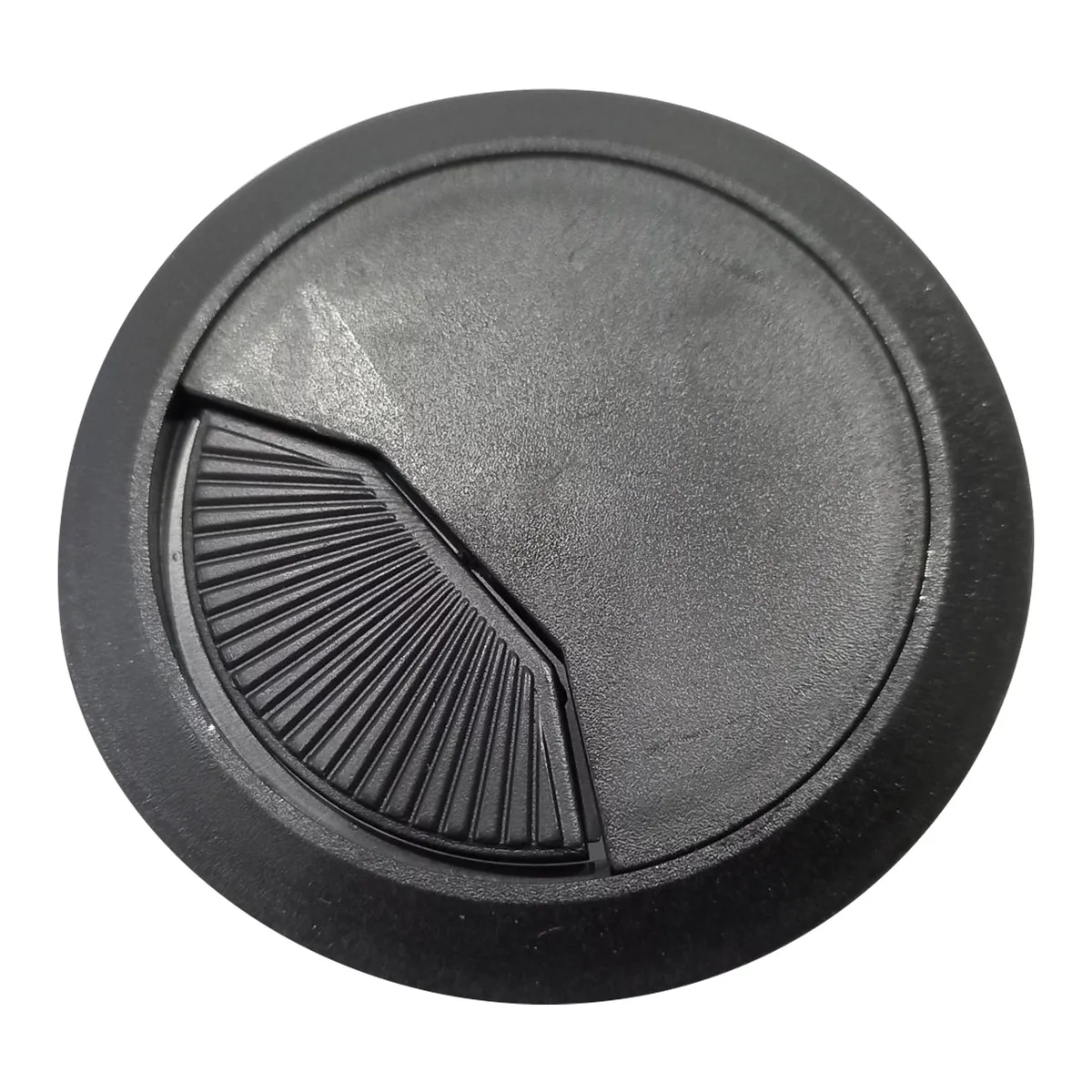 ZENDER - Pasacable de Mesa 60 mm. Negro