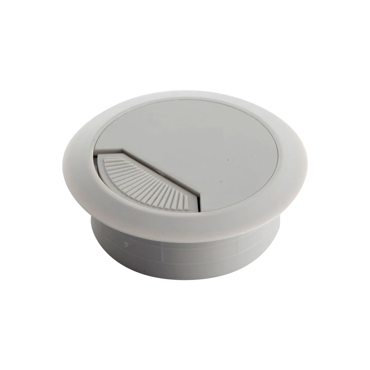 ZENDER - Pasacable de Mesa 60 mm. Gris