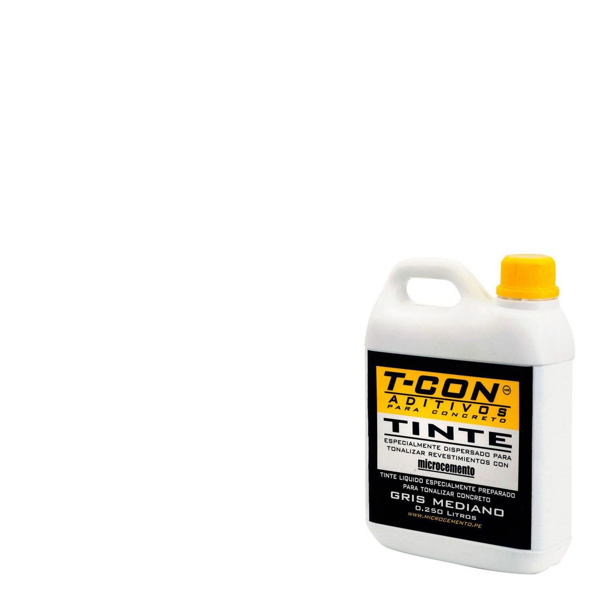 T CON MICROCEMENTO - Tinte para concreto gris mediano 250ml