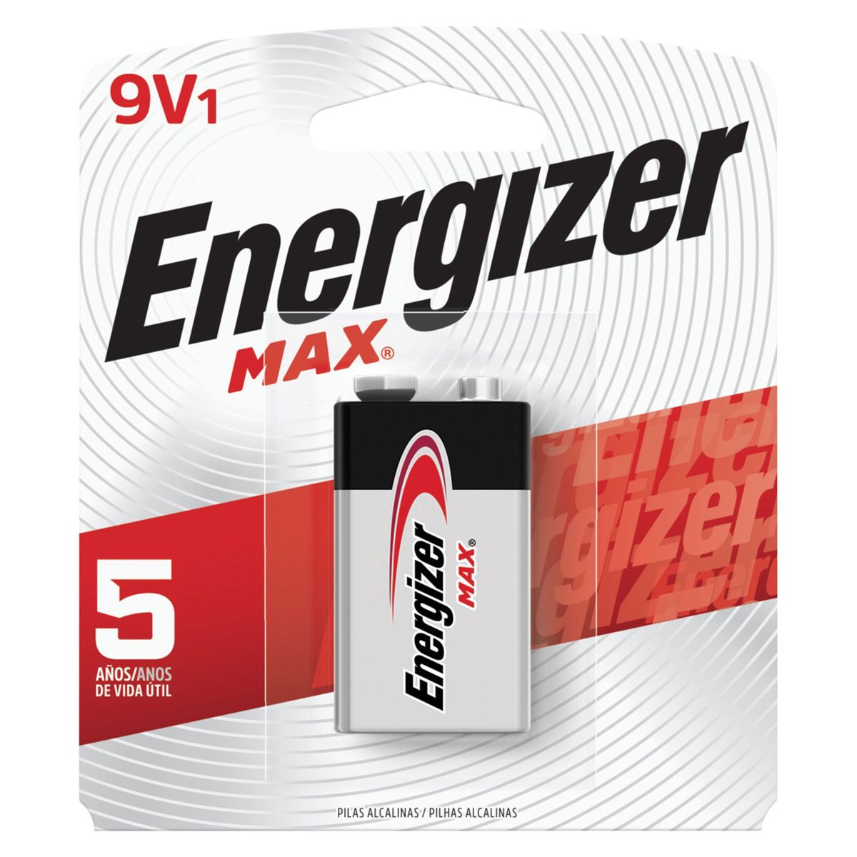 ENERGIZER - Pila Alcalina Energizer 9V