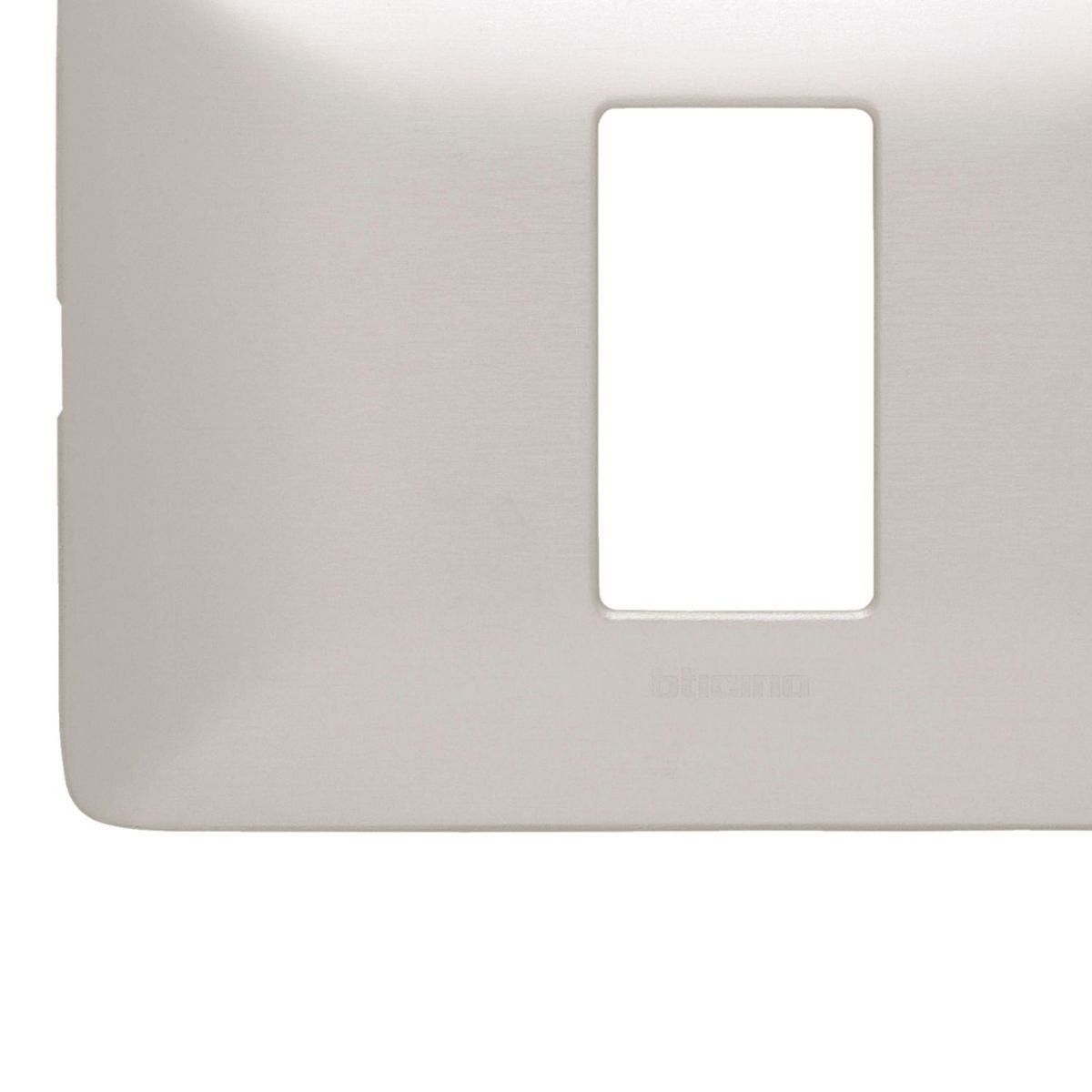 BTICINO - Placa Matix Gris Aluminio