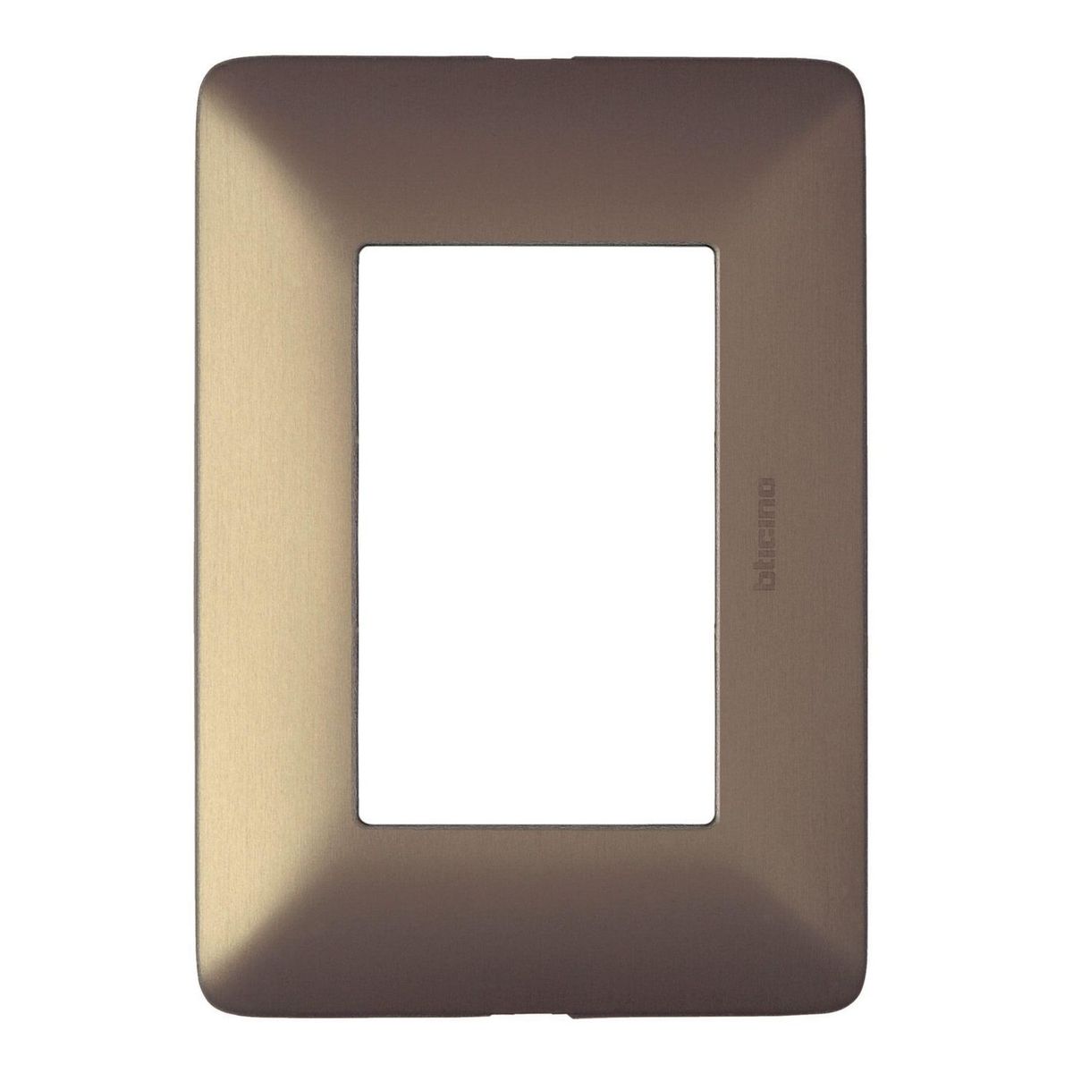 BTICINO - Placa Triple Matix Titanio