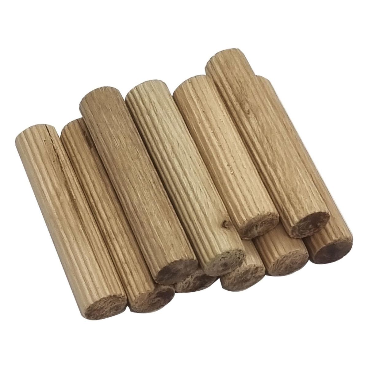 ZENDER - Tarugo de Madera Ranurada 1/4" x 10 unid.