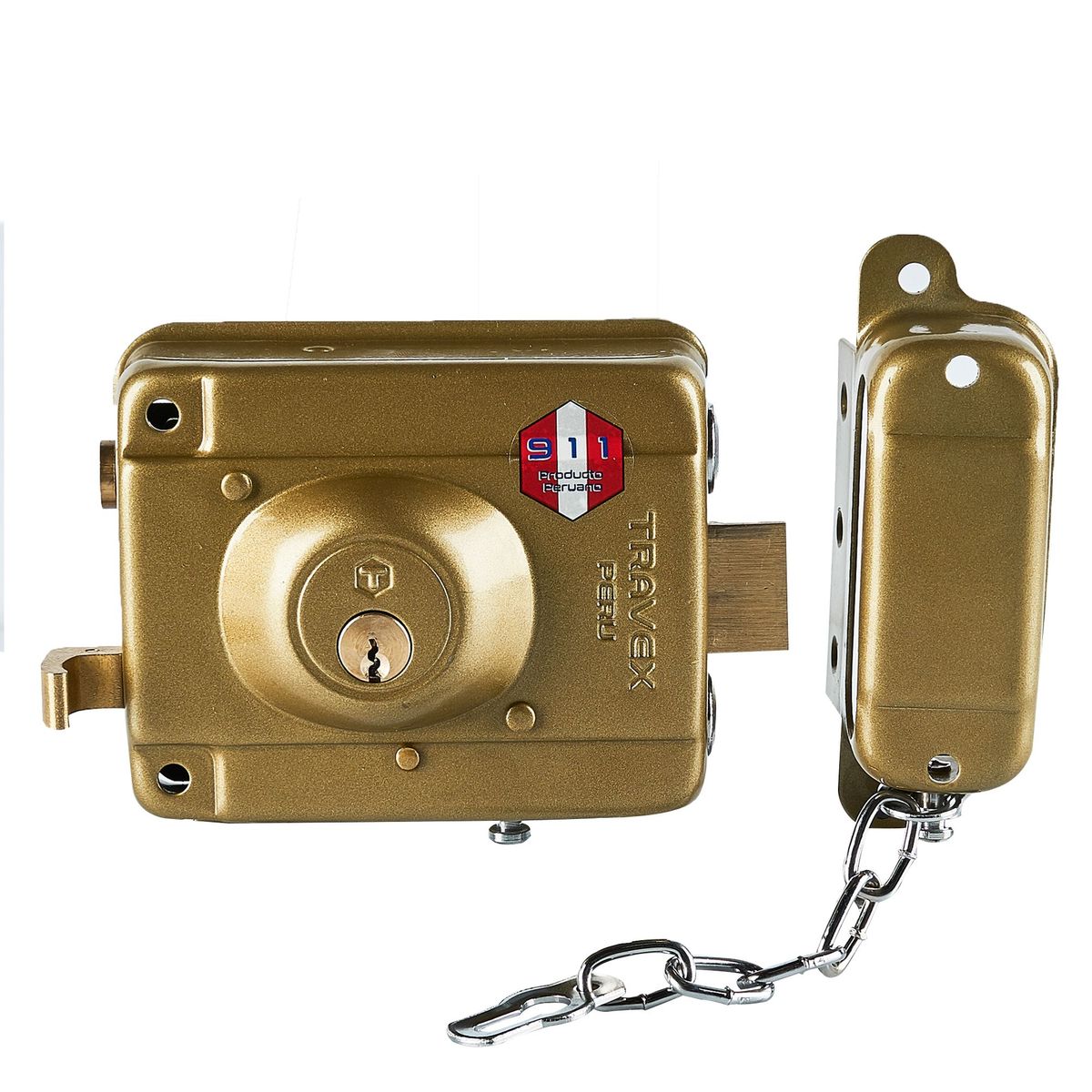 TRAVEX - Cerradura de Sobreponer Blindada 911 Travex