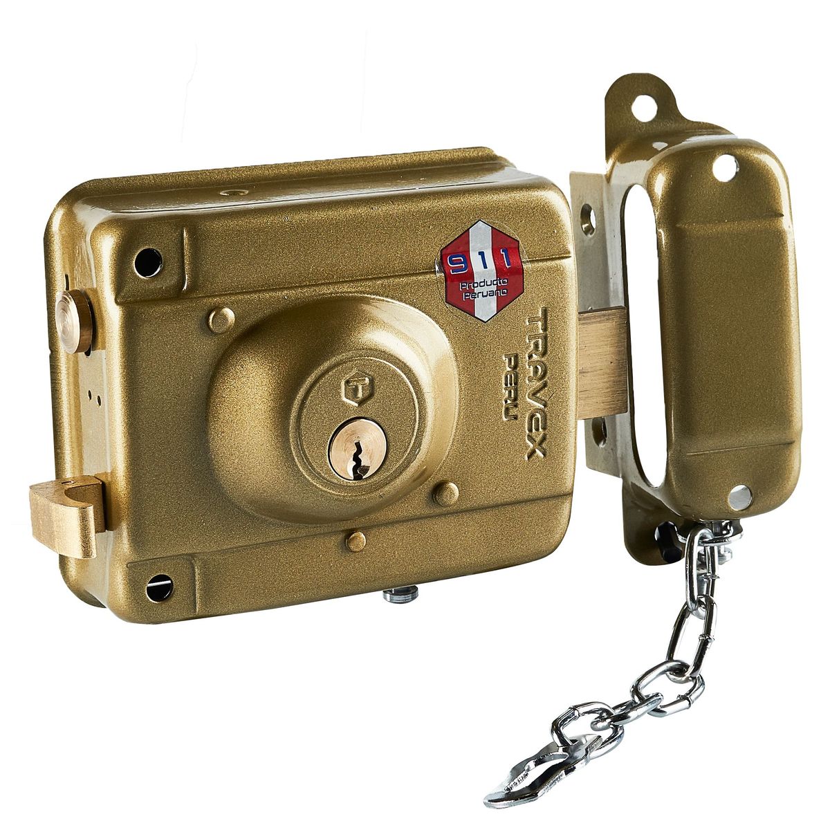 TRAVEX - Cerradura de Sobreponer Blindada 911 Travex