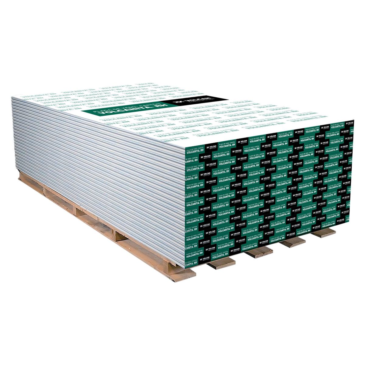 VOLCAN - Placa de Drywall Volcanita 12.7mm Rh 1/2" 1.22mx2.44m