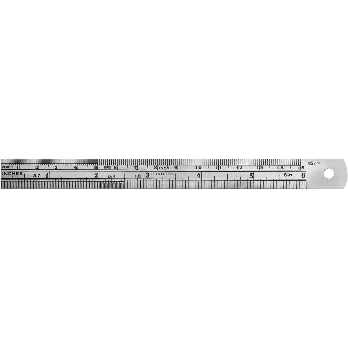REDLINE - Regla De Acero Inoxidable 6 Pulgadas Redline