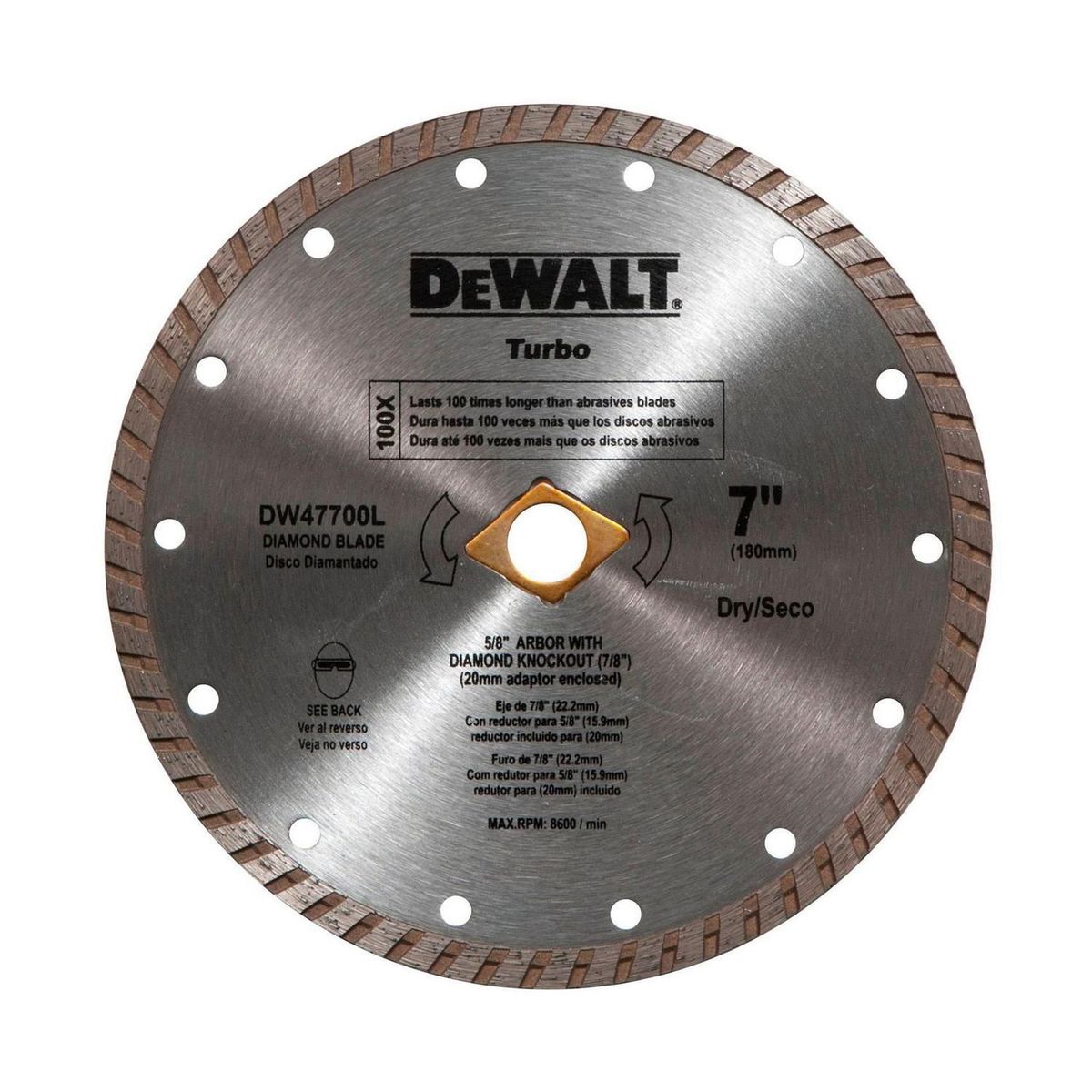 DEWALT - Disco Diamantado 7" Continuo