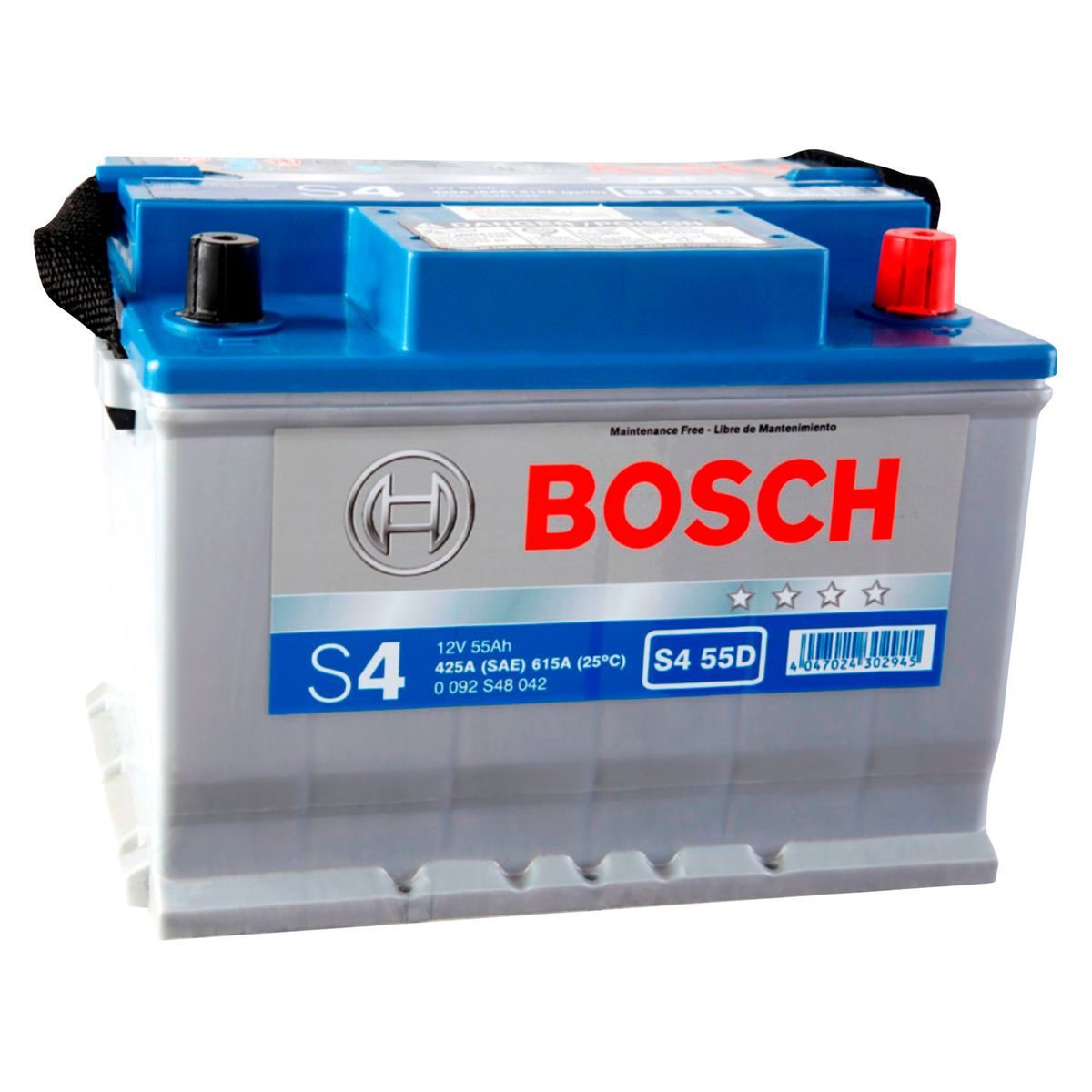 BOSCH - Bateria para Auto 11 Placas 12V S455D