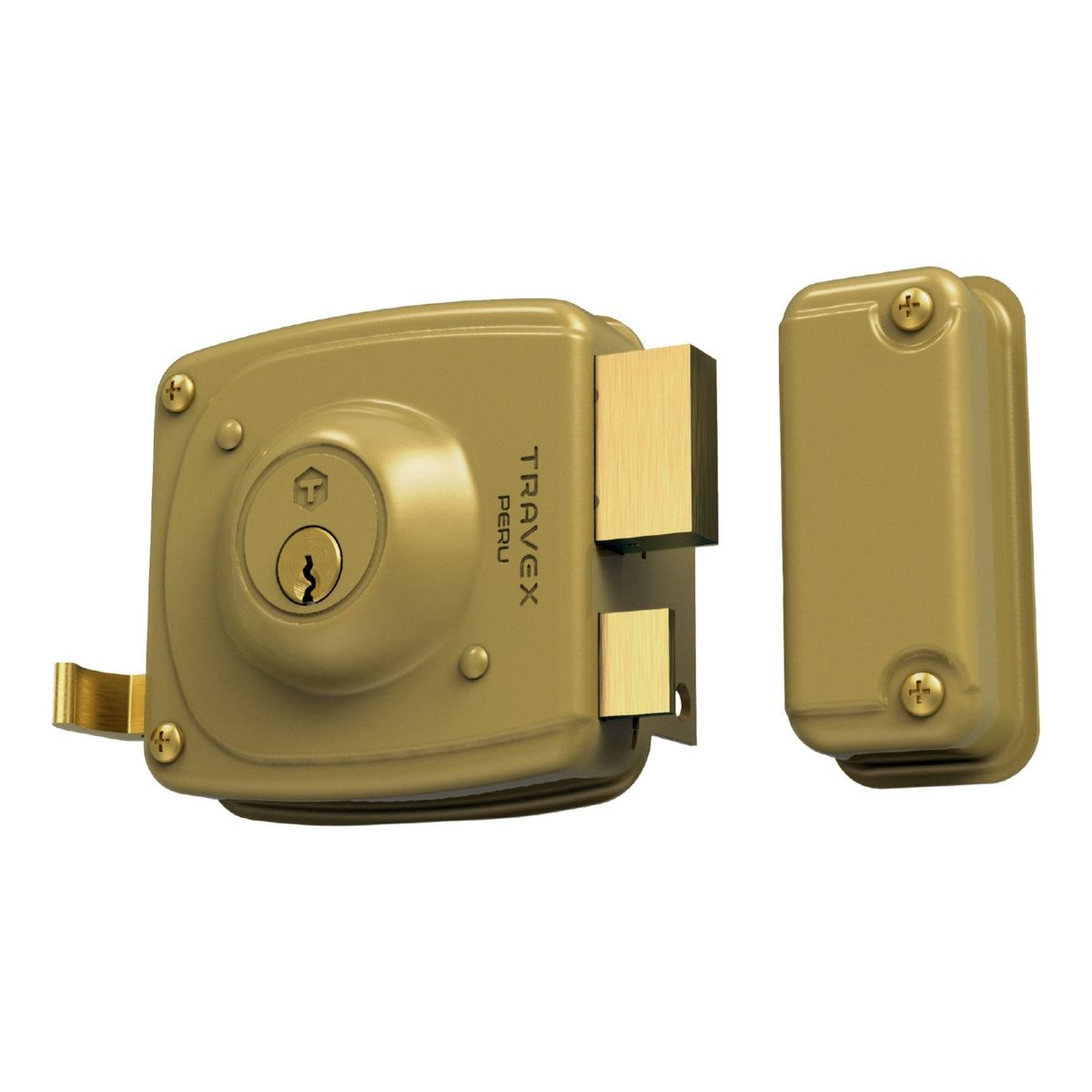 TRAVEX - Cerradura de Sobreponer Blindada 130 Travex