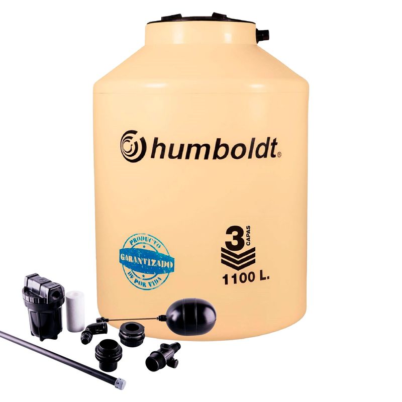 HUMBOLDT - Tanque de agua Arena Humboldt 1100 L + Accesorios