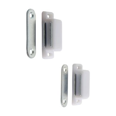 Cierre Magn�tico Chico Blanco 4kg x 2 unid.