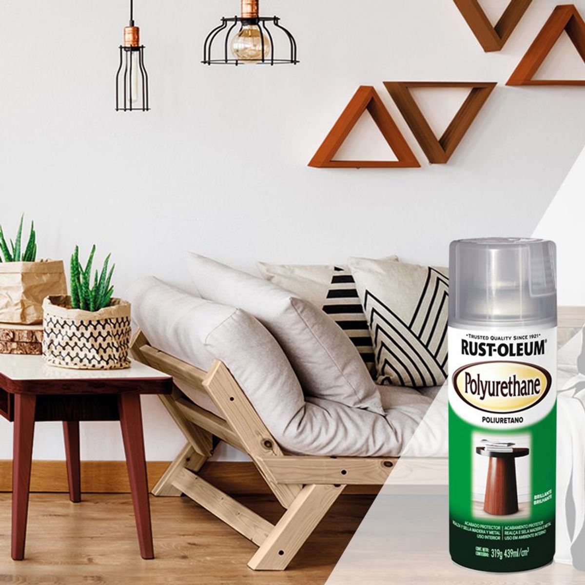 RUST OLEUM - Poliuretano en Aerosol Brillante 319 Gr.