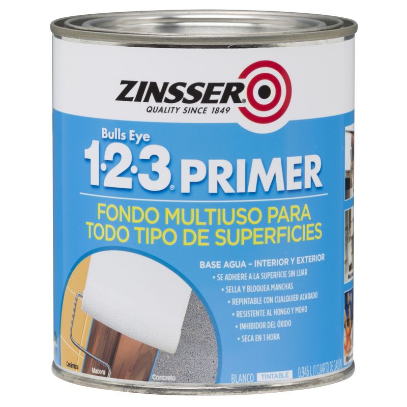  - Imprimante Zinsser 0,946 L  123 Fondo Multiuso