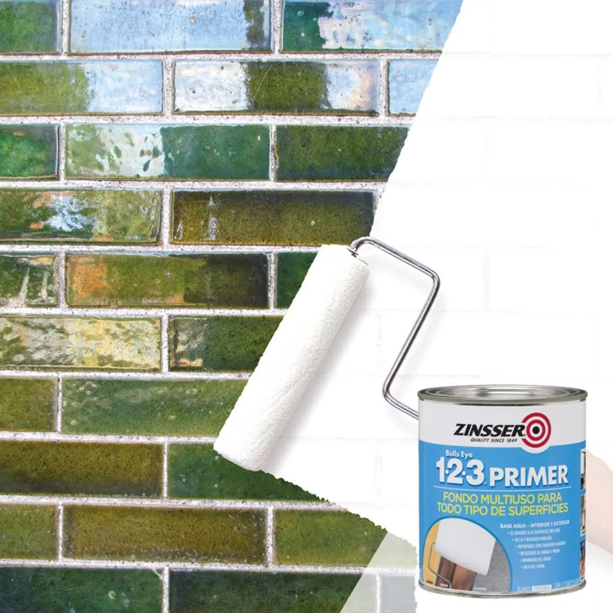 RUST OLEUM - Imprimante Zinsser 123 Fondo Multiuso 0,946 L