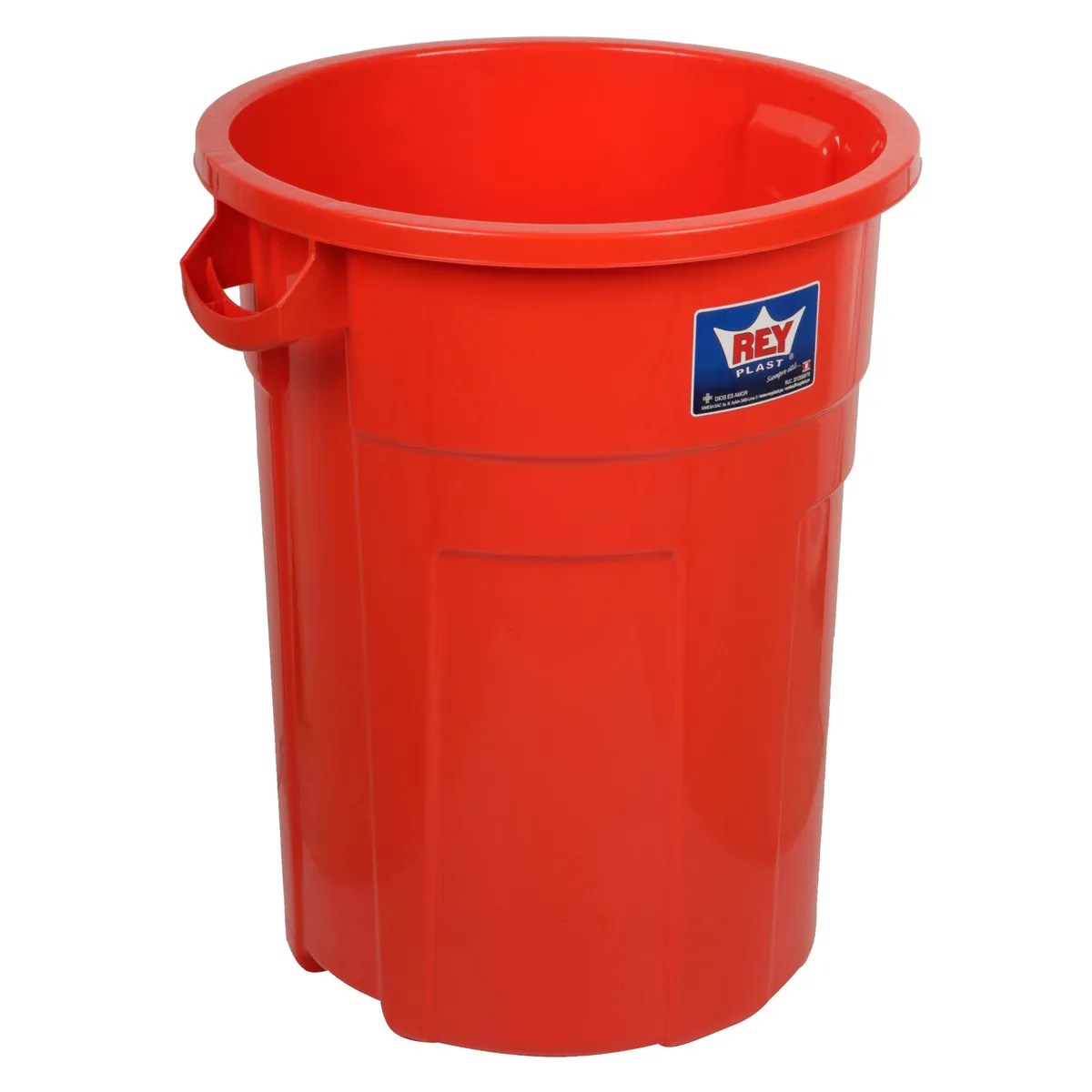 REYPLAST - Basurero de Plástico Color Aleatorio 122L