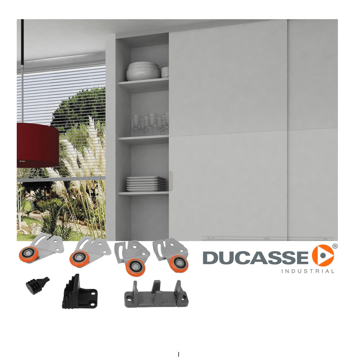 DUCASSE - Sistema Corredizo Ducloset Simple