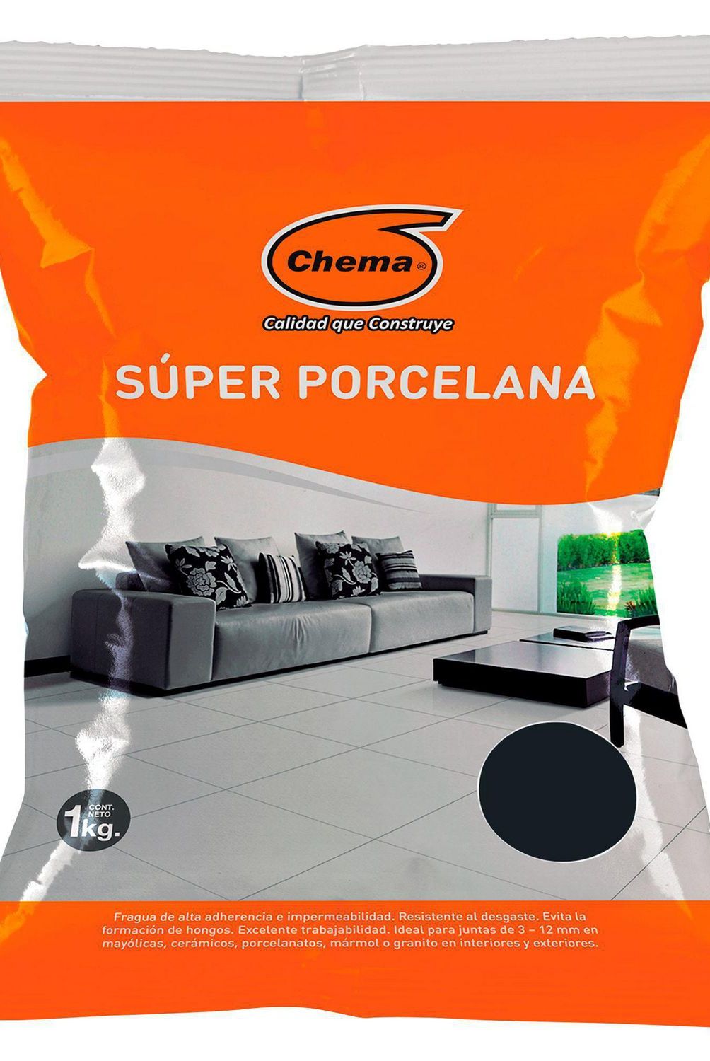 CHEMA - Fragua para Cerámicas Negro 1kg