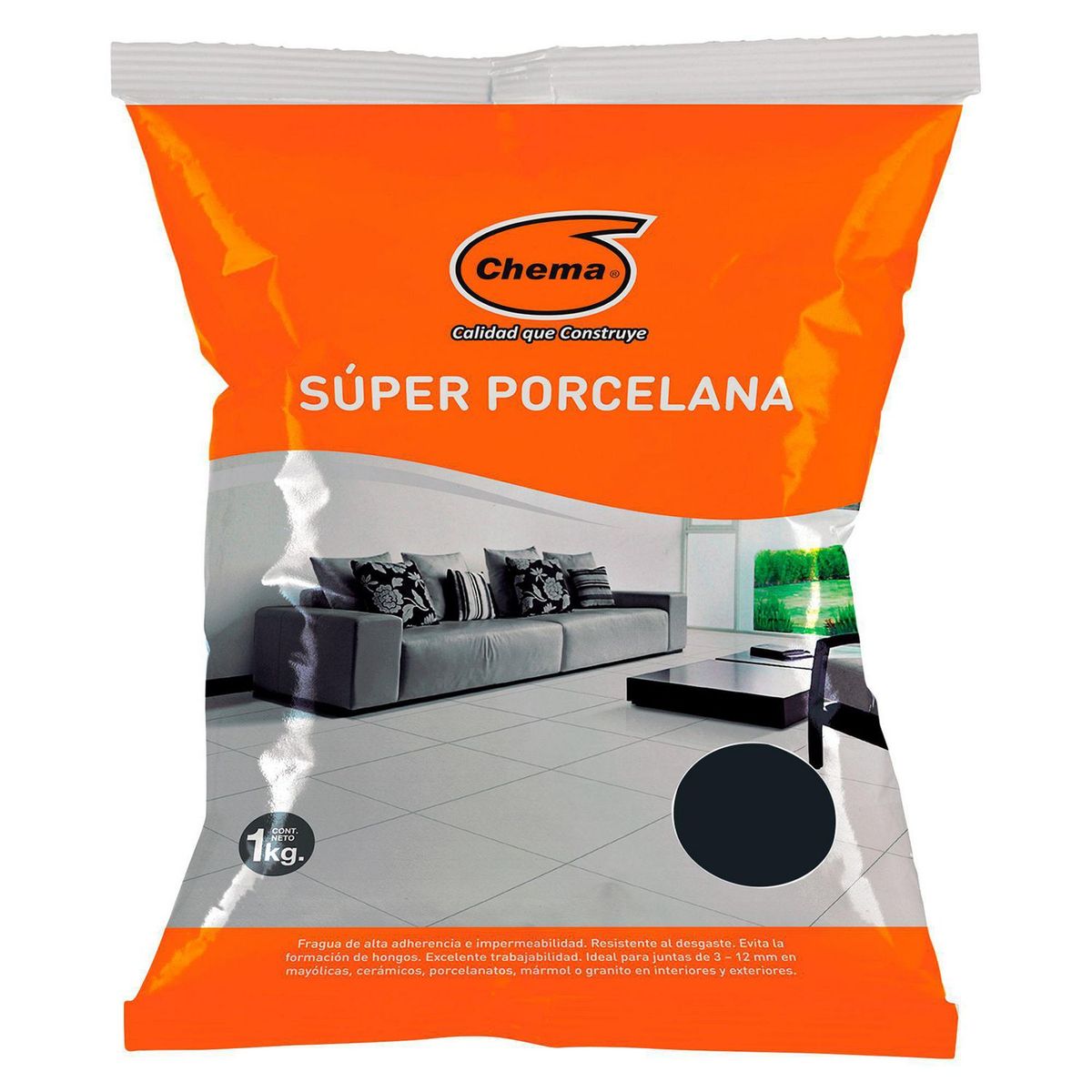CHEMA - Fragua para Cerámicas Negro 1kg