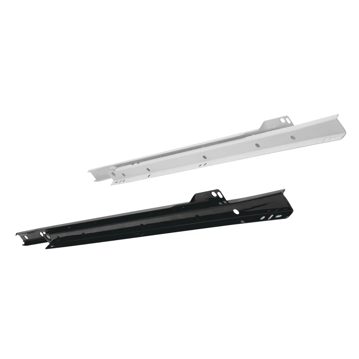 FIXSER - Corredera de Cajón 12" 30 cm. Blanco x 2 unid.